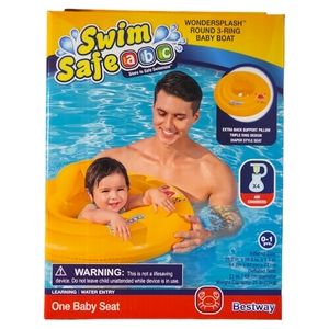 Swim Safe ABC Wondersplash Round 3 Ring Baby Boat Learning Water 0-1 25#